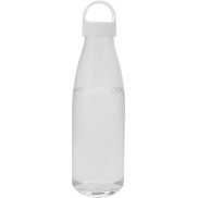 Bergen butelka na wodę o pojemności 800 ml z tworzyw sztucznych pochodzących z recyklingu, biały