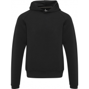 Danali sportowa bluza z kapturem typu unisex z dzianiny interlock 350 g/m², s, czarny