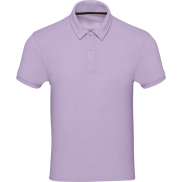Koszulka polo Akoya, unisex, z materiału frotte z recyklingu 230 g/m², s, fioletowy