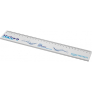 Sticky-Mate® recycled sticky notes with printed 30 cm ruler, 25 stron, biały