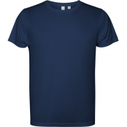 Estoril short sleeve kids t-shirt 125 g/m², 4, niebieski