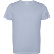 Estoril short sleeve kids t-shirt 125 g/m², 8, niebieski