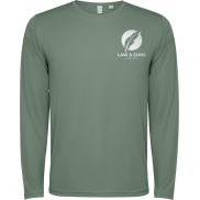 Estoril long sleeve kids t-shirt 125 g/m², 12, zielony