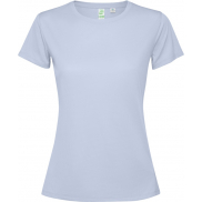 Estoril damska koszulka z krótkim rękawem 125 g/m², xl, niebieski