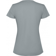 Estoril damska koszulka z krótkim rękawem 125 g/m², xl, szary
