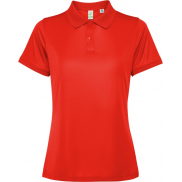 Tormo damskie polo z krótkim rękawem 125 g/m², l, czerwony