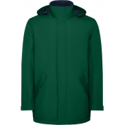 America męska ocieplana kurtka typu parka, xl, zielony