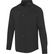 Camelian koszula męska z popeliny 133 g/m², xl, czarny