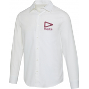 Citrine koszula męska z bawełny Twill 185 g/m², m, biały