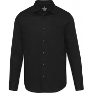 Citrine koszula męska z bawełny Twill 185 g/m², xxl, czarny