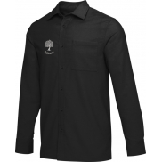 Alum koszula sztruksowa unisex 252 g/m², xs, czarny