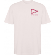 Koszulka Bull, unisex, oversize, z krótkim rękawem 210 g/m², s, biały
