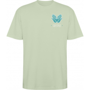 Koszulka Bull, unisex, oversize, z krótkim rękawem 210 g/m², 3xl, zielony