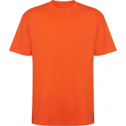 Koszulka Bull, unisex, oversize, z krótkim rękawem 210 g/m², m, pomarańczowy