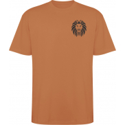 Koszulka Bull, unisex, oversize, z krótkim rękawem 210 g/m², m, brazowy