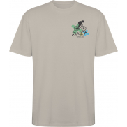 Koszulka Bull, unisex, oversize, z krótkim rękawem 210 g/m², m, szary