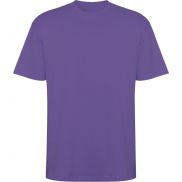 Koszulka Bull, unisex, oversize, z krótkim rękawem 210 g/m², 2xl, fioletowy
