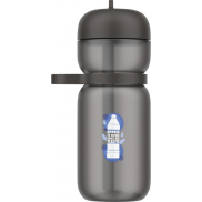 Mepal bidon o pojemności 600 ml z odchylaną pokrywką, czarny