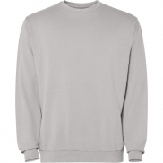 Jaya sweter unisex z okrągłym dekoltem 250 g/m², s, szary