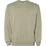 Jaya sweter unisex z okrągłym dekoltem 250 g/m², xl, piasek pustyni