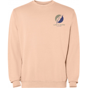 Jaya sweter unisex z okrągłym dekoltem 250 g/m², xl, pomarańczowy