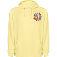 Laguna bluza unisex z kapturem 250 g/m², 3xl, żółty