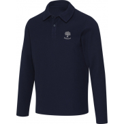 Apollo koszulka polo z długim rękawem, uniseks 245 g/m², xs, niebieski