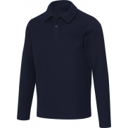 Apollo koszulka polo z długim rękawem, uniseks 245 g/m², xxl, niebieski
