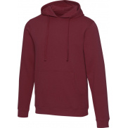 Jasper bluza uniseks z kapturem 280 g/m², 3xl, czerwony