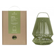Originalhome Lampion przenośny abażur z recyklingu, zielony