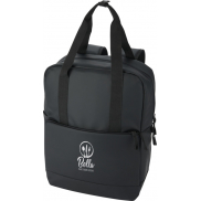 Resi Plus plecak-torba termiczna z certyfikatem GRS z recyklingu, 18 l, czarny