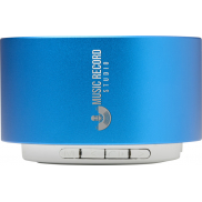 Ankaa bezprzewodowy głośnik Bluetooth® o mocy 3 W z recyklingowanego aluminium, niebieski