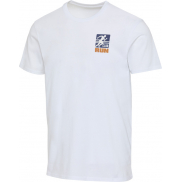Azurite organiczna koszulka unisex o gramaturze 160 g/m² z krótkim rękawem i certyfikatem OCS, xxl, biały