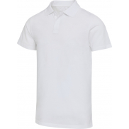 Graphite organiczna koszulka polo unisex o gramaturze 180 g/m², z krótkim rękawem i certyfikatem OCS, l, biały
