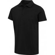 Graphite organiczna koszulka polo unisex o gramaturze 180 g/m², z krótkim rękawem i certyfikatem OCS, xxs, czarny