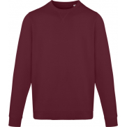 Jasper organiczna bluza unisex z recyklingu o gramaturze 280 g/m² z okrągłym dekoltem i certyfikatem OCS, 3xl, czerwony