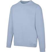 Jasper organiczna bluza unisex z recyklingu o gramaturze 280 g/m² z okrągłym dekoltem i certyfikatem OCS, 4xs, niebieski