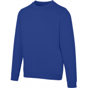 Jasper organiczna bluza unisex z recyklingu o gramaturze 280 g/m² z okrągłym dekoltem i certyfikatem OCS, m, niebieski
