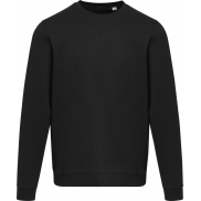 Jasper organiczna bluza unisex z recyklingu o gramaturze 280 g/m² z okrągłym dekoltem i certyfikatem OCS, xxs, czarny