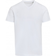 Balfour organiczna koszulka unisex z krótkim rękawem i dekoltem w serek, wykonana z materiału o gramaturze 200 g/m², z certyf, x