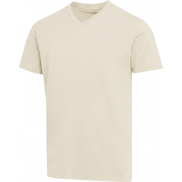 Balfour organiczna koszulka unisex z krótkim rękawem i dekoltem w serek, wykonana z materiału o gramaturze 200 g/m², z certyf, x