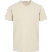 Balfour organiczna koszulka unisex z krótkim rękawem i dekoltem w serek, wykonana z materiału o gramaturze 200 g/m², z certyf, 3