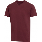 Balfour organiczna koszulka unisex z krótkim rękawem i dekoltem w serek, wykonana z materiału o gramaturze 200 g/m², z certyf, s