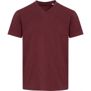 Balfour organiczna koszulka unisex z krótkim rękawem i dekoltem w serek, wykonana z materiału o gramaturze 200 g/m², z certyf, 3