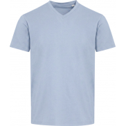 Balfour organiczna koszulka unisex z krótkim rękawem i dekoltem w serek, wykonana z materiału o gramaturze 200 g/m², z certyf, 3