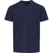 Balfour organiczna koszulka unisex z krótkim rękawem i dekoltem w serek, wykonana z materiału o gramaturze 200 g/m², z certyf, 3