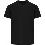 Balfour organiczna koszulka unisex z krótkim rękawem i dekoltem w serek, wykonana z materiału o gramaturze 200 g/m², z certyf, 4
