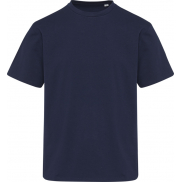 Lucas 260 g/m2 koszulka oversize unisex z bawełny organicznej z certyfikatem OCS , xl, niebieski
