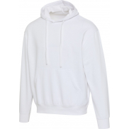 Boris 280 g/m2 bluza z kapturem unisex z bawełny organicznej z certyfikatem OCS w stylu oversize, 3xl, biały