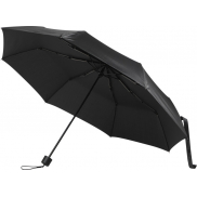 Aaron składany parasol ręczny 23 cale, czarny